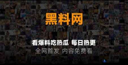 黑料大事记：揭示娱乐圈、网红圈、商业圈等黑幕